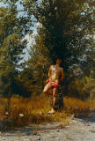 Luigi-Ontani-San-Sebastian-en-el-bosque-de-Calvenzano-1970