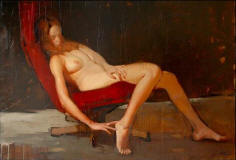 costa-dvorezky-red_chair nude