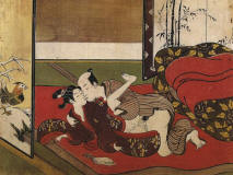 sunga-suzuki-haruno-Suzuki-Harunobu-Shunga-series-of-24-erotic-prints-Mid-eighteenth-century-1750-Museum-London