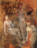 Pablo-Picasso-Three-nudes-1906
