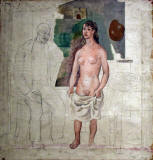 Pablo-Picasso-El-pintor-y-la-modelo-1914