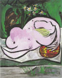 Pablo-Picasso-mujer-desnuda-en-un-jardin-1934