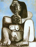 Picasso-Mujer-desnuda-sentada-1959