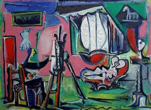 Pablo-Picasso-El-artista-y-la-modelo-1963