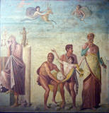 el-sacrificio-de-ifigenia-fresco-pompeya-siglo-i-ac-casa-del-poeta-trágico-agamenón-embozado-se-aleja-de-la-escena-del-sacrificio-de-ifigenia