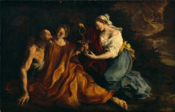 Bartolomeo_Guidobono-Lot_with_his_daughters-1700