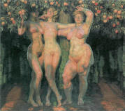 frantisek-kupka-autumn-sun-three-goddesses-1906-