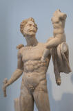 Aphrodisias_Museum-Dionysus_and_satyr