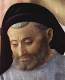 retrato de Michelozzo supuestamente realizado por fra Anglico
